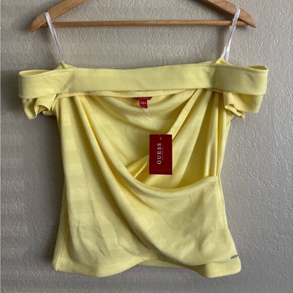 Guess Fairly Cutout Lemon Pie Top New With Tags - Picture 2 of 6